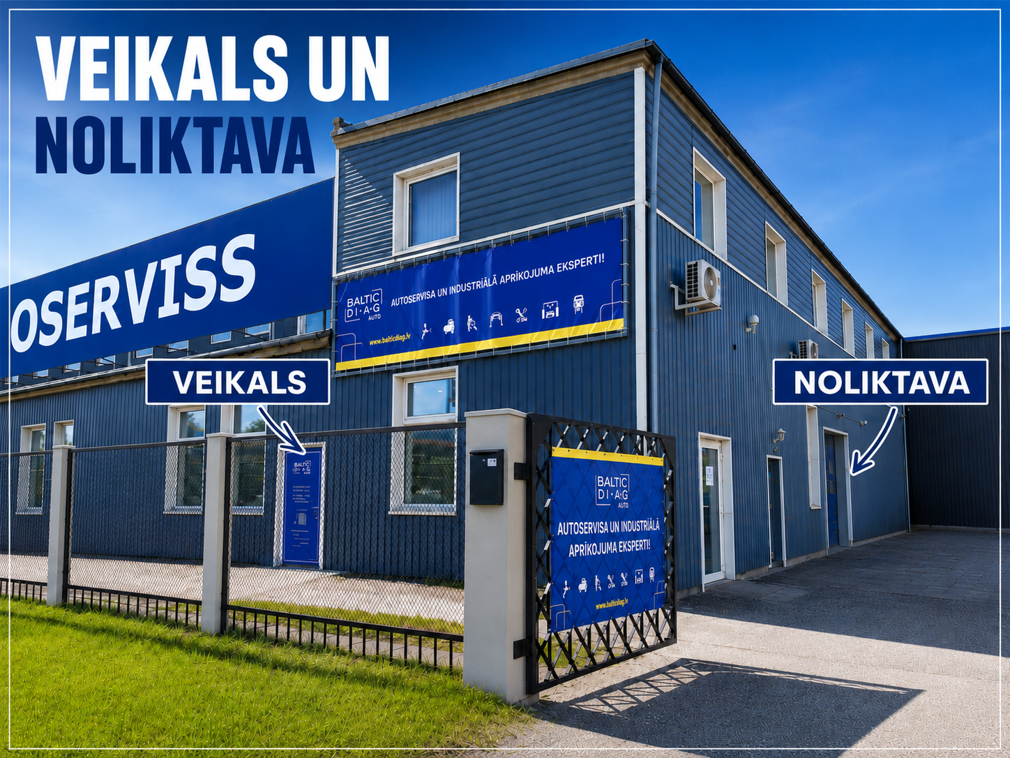 BalticDiag Latvia veikals un noliktava Rīgā, Piedrujas ielā 30